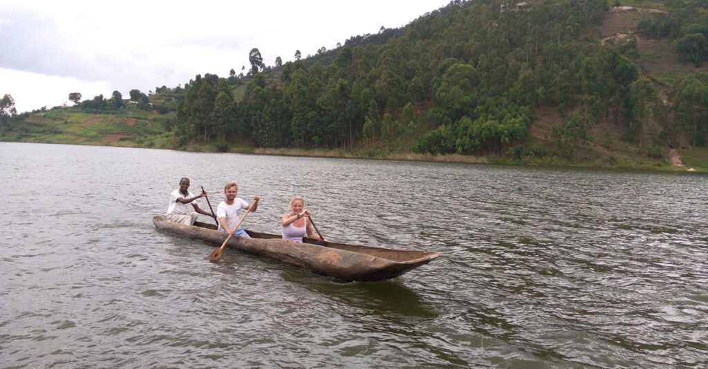 Boat cruise on Lake Bunyonyi