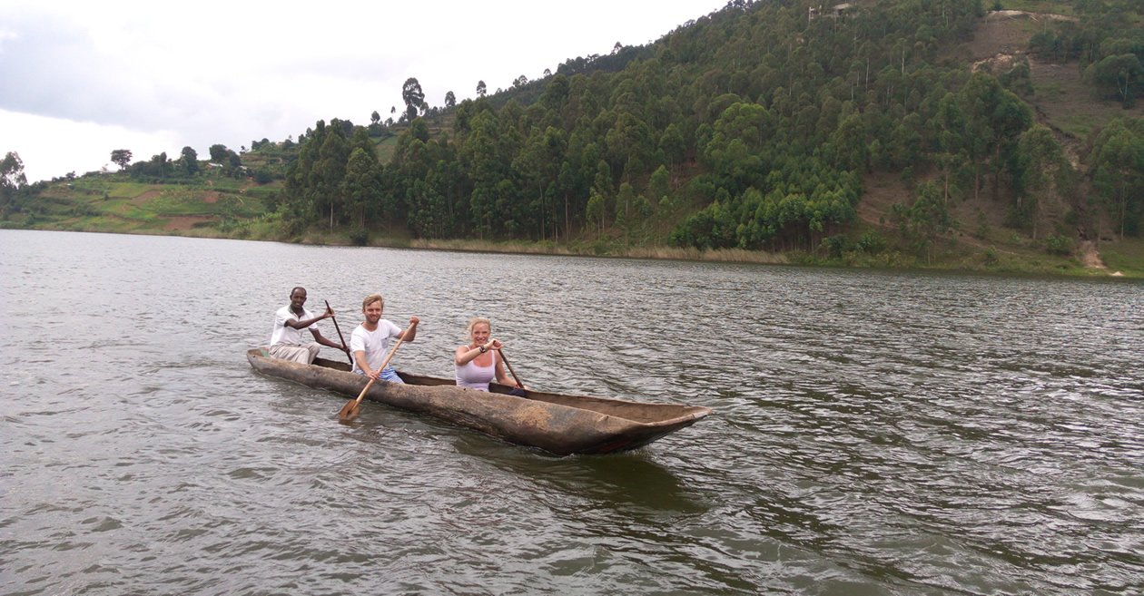 Boat cruise on Lake Bunyonyi