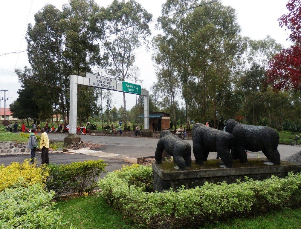 border crossing at Cyanika border