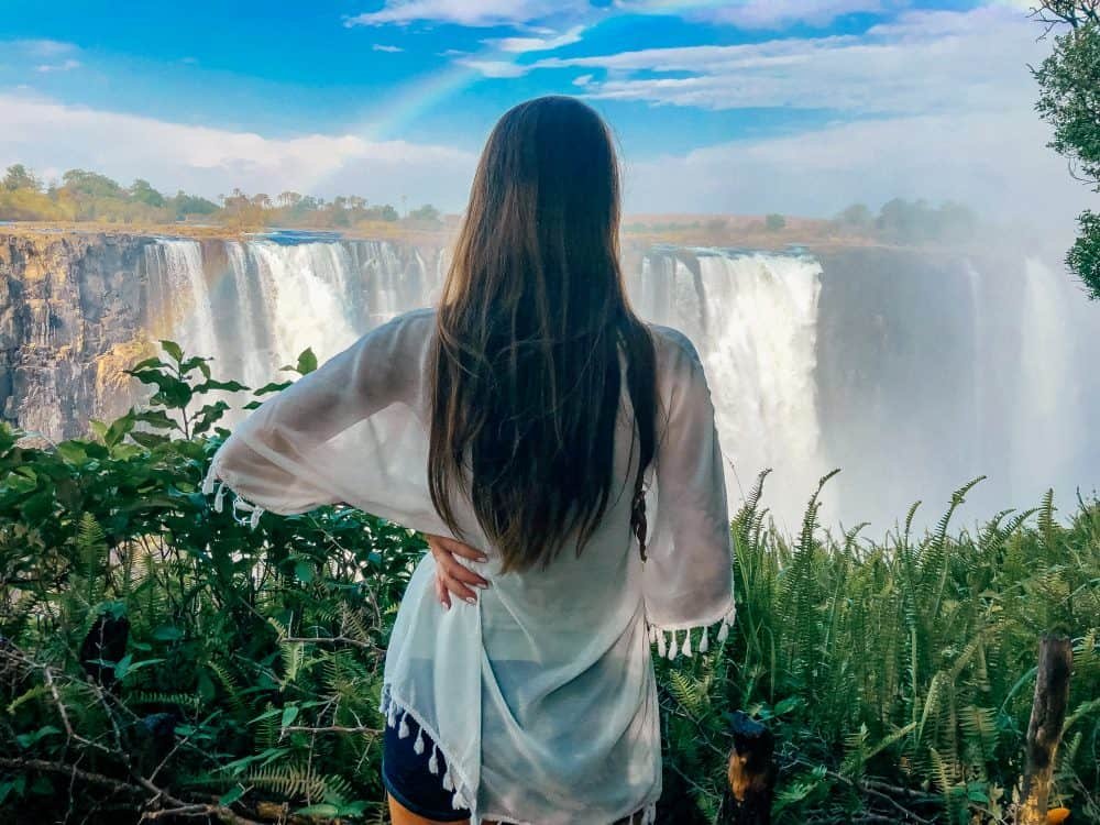 Visiting Victoria Falls Zimbabwe