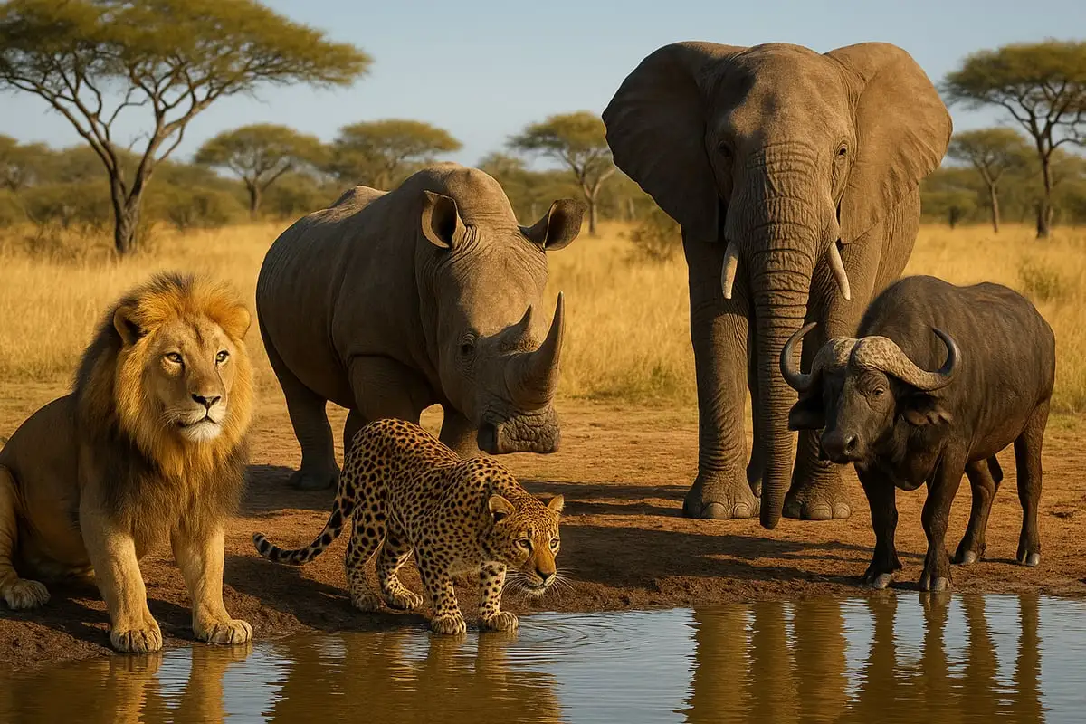 Best time to spot the Big Five in Masai Mara