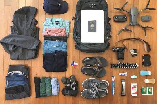 Safari packing list